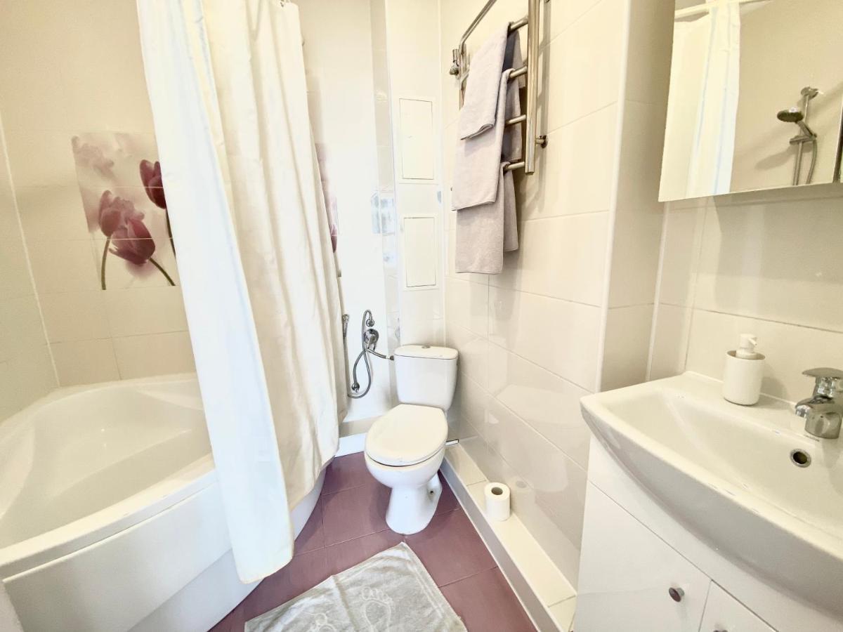 Apartments With Dnipro View Киев Екстериор снимка